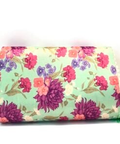 Alternative view of Vintage Floral Tassel Clutch (Green)