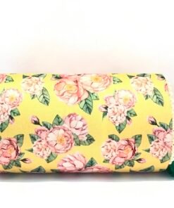 Alternative view of Vintage Floral Tassel Clutch (Yellow)