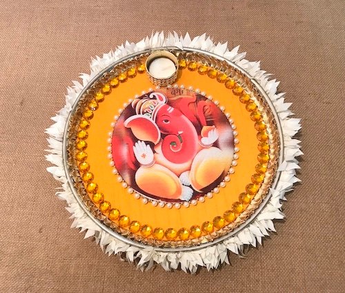 Ganpati Pooja Thali (11inch)