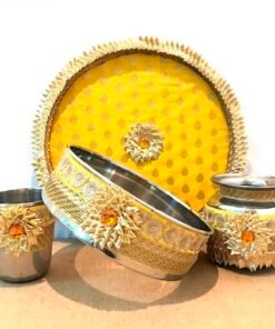 Alternative view of Banarasi Brocade Karwachauth Collection