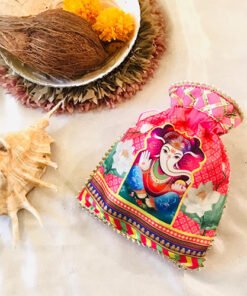 Ganesha Floral Potli - Image 3