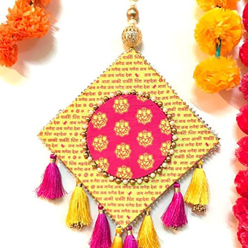 Ganpati motif tassle Wall hanging - Image 4
