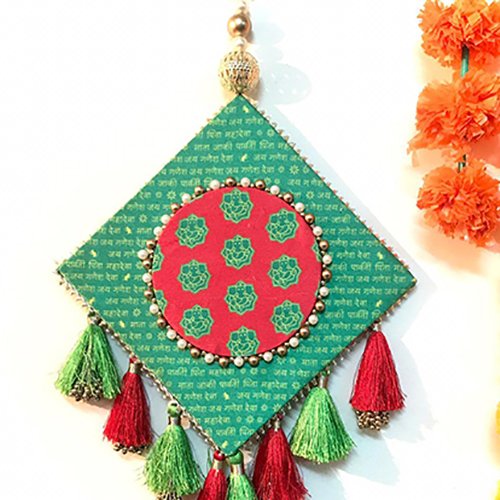 Ganpati motif tassle Wall hanging - Image 2