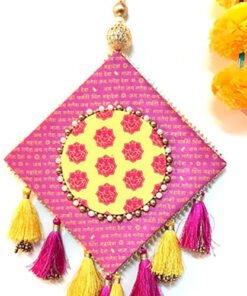 Ganpati motif tassle Wall hanging