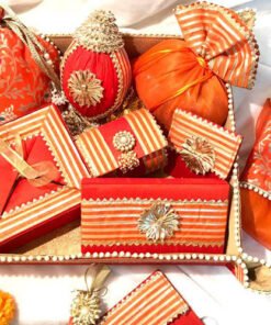 Gota Brocade Wedding hamper - Image 5