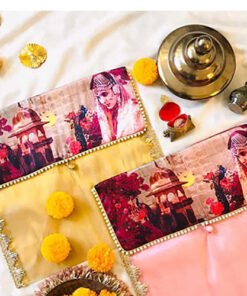 Maharani Brocade Saree Cover & cash envelope combo