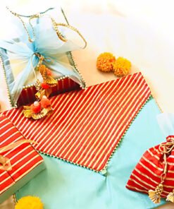 Gota Patti Contrast Wedding hamper - Image 7