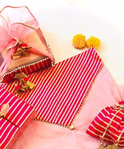 Gota Patti Contrast Wedding hamper - Image 8