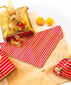 Gota Patti Contrast Wedding hamper - Image 9