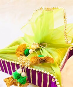Gota Patti Contrast Wedding hamper - Image 13