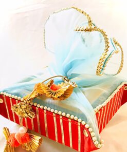 Gota Patti Contrast Wedding hamper - Image 14