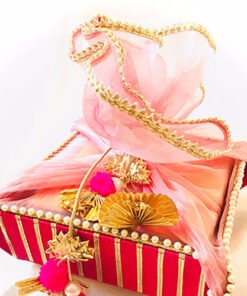 Gota Patti Contrast Wedding hamper - Image 15