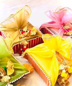 Alternative view of Gota Patti Contrast Wedding hamper