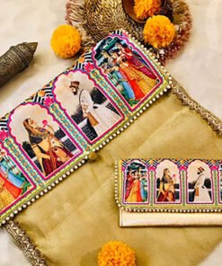 Royal milaap Saree Cover & cash envelope combo