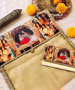 Royal shagun Saree Cover & cash envelope combo
