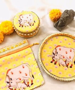 Pichwai pooja thali set
