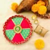 Rakhi Pooja Thali (8 inch with rakhi)