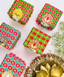 Alternative view of Lotus  Rakshabandhan Hamper