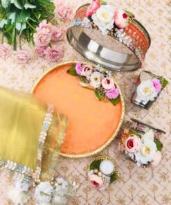 Alternative view of Eden of Garden Karwachauth Set