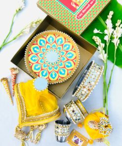 Sheesh Mahal Karwachauth Set - Image 3
