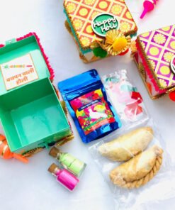 Alternative view of Mini trunk Holi Hamper