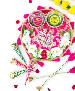 Alternative view of Floral Mehendi Platter