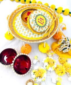 Alternative view of Genda Haldi Platter