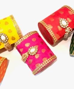 Alternative view of Broacde Boota Bangle Box