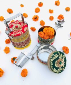 Brocade Tiffin Gift Box - Image 5