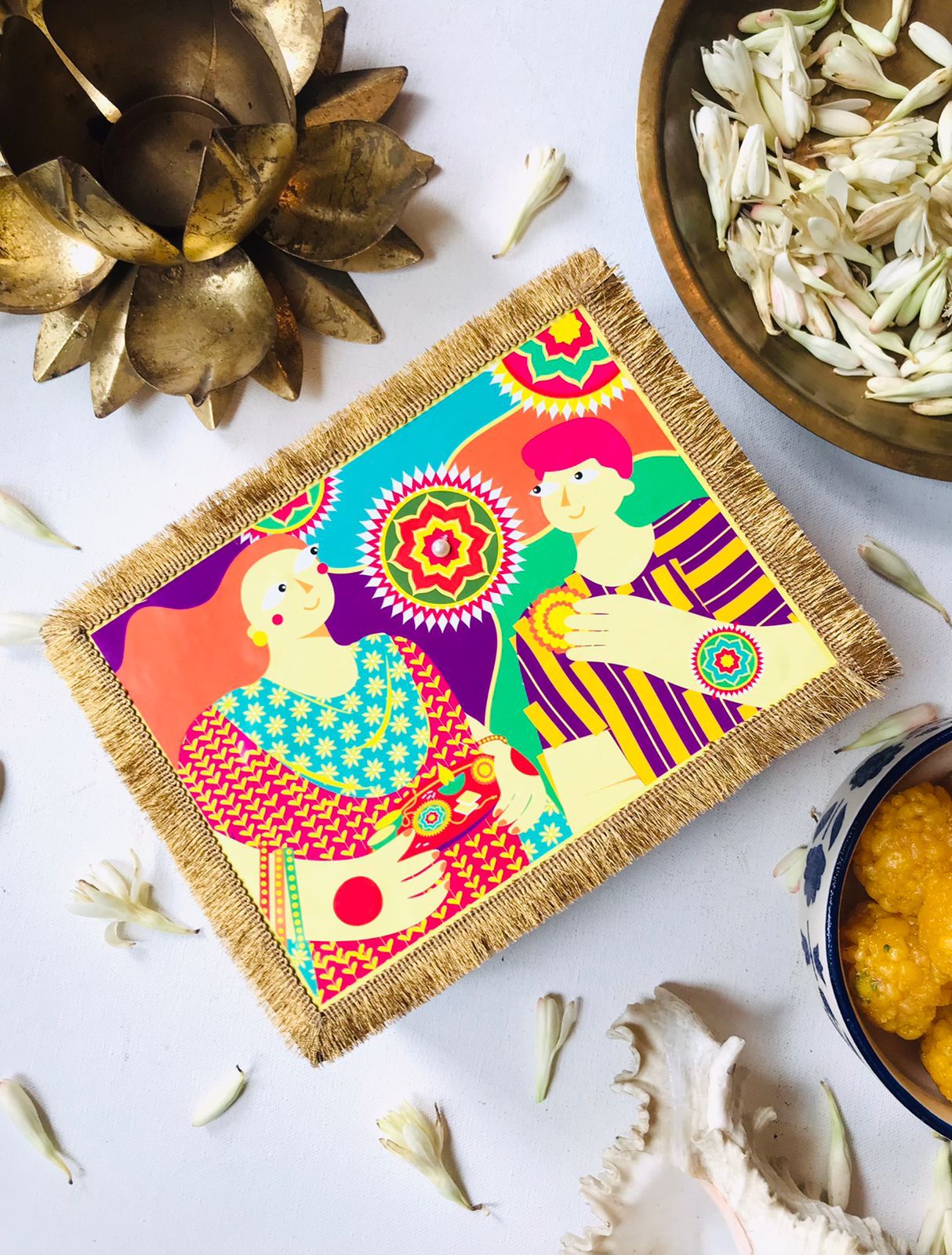 Phoolon ka Taaron Ka Rakhi Boxx - Image 2
