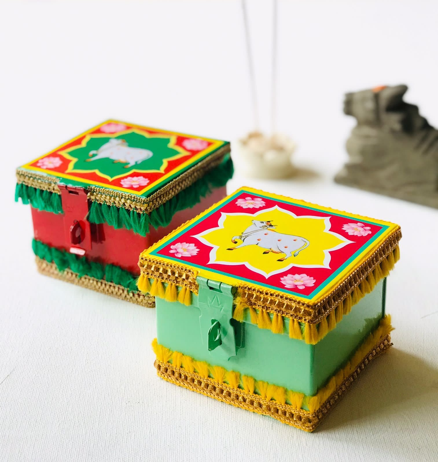 Pichwai Trunk Box - Image 2