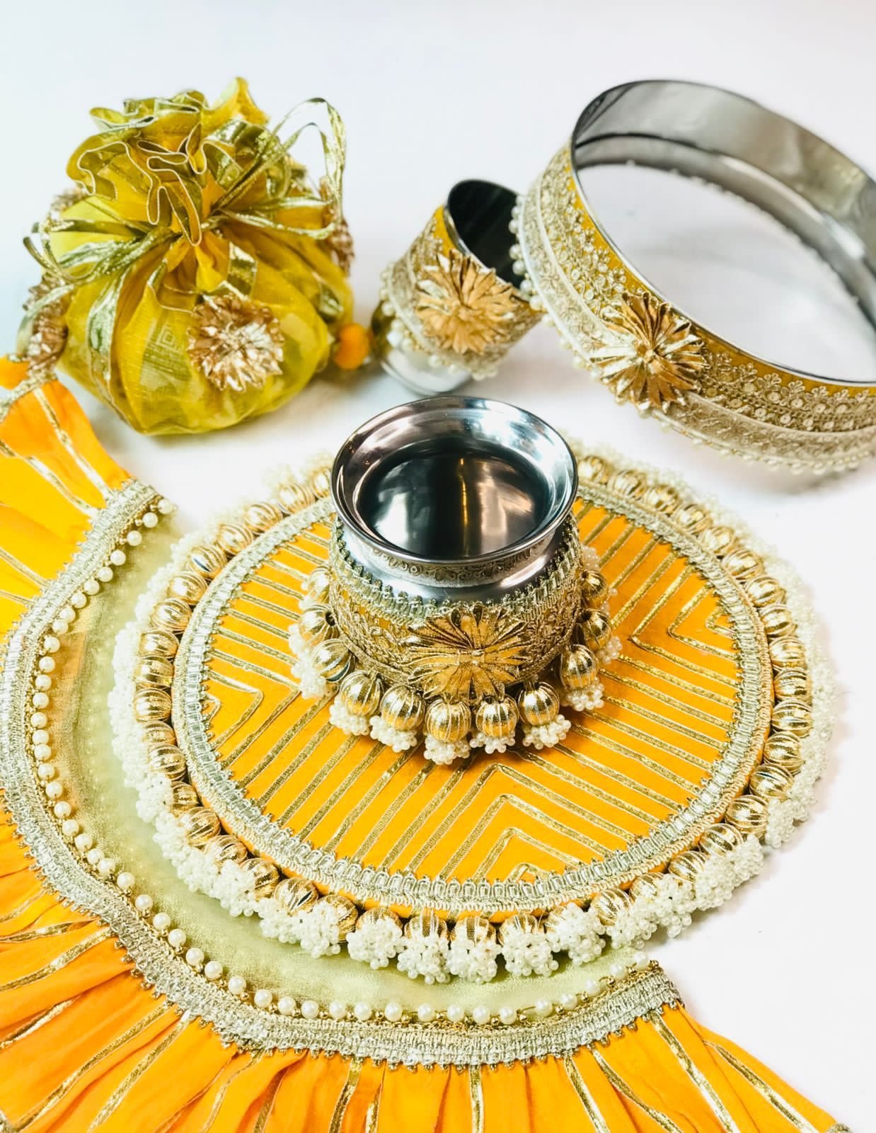 Pearl and Gota karwacauth collection - Image 4