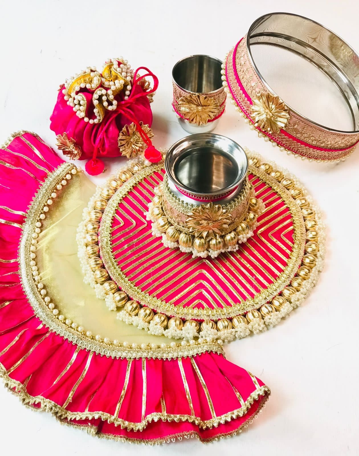Pearl and Gota karwacauth collection - Image 3