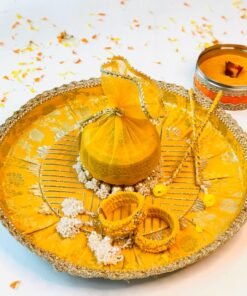Alternative view of Banno Haldi Platter