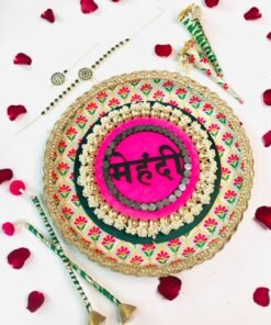 Floral Mehendi Platter