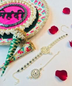 Alternative view of Floral Mehendi Platter