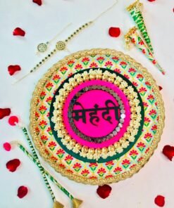 Floral Mehendi Platter - Image 4