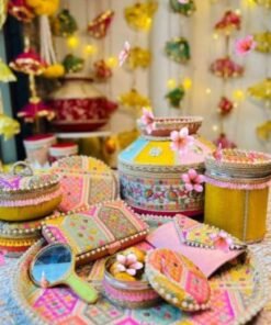 Alternative view of Hues of Happiness full Trousseau set.