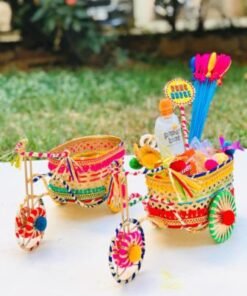 Alternative view of Holi Ki Savaari cycle hamper