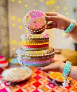 Hues of Happiness full Trousseau set.