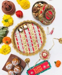 Alternative view of blissful Rakhi Hamper
