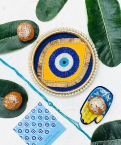 Alternative view of Evil Eye Rakhi Platter