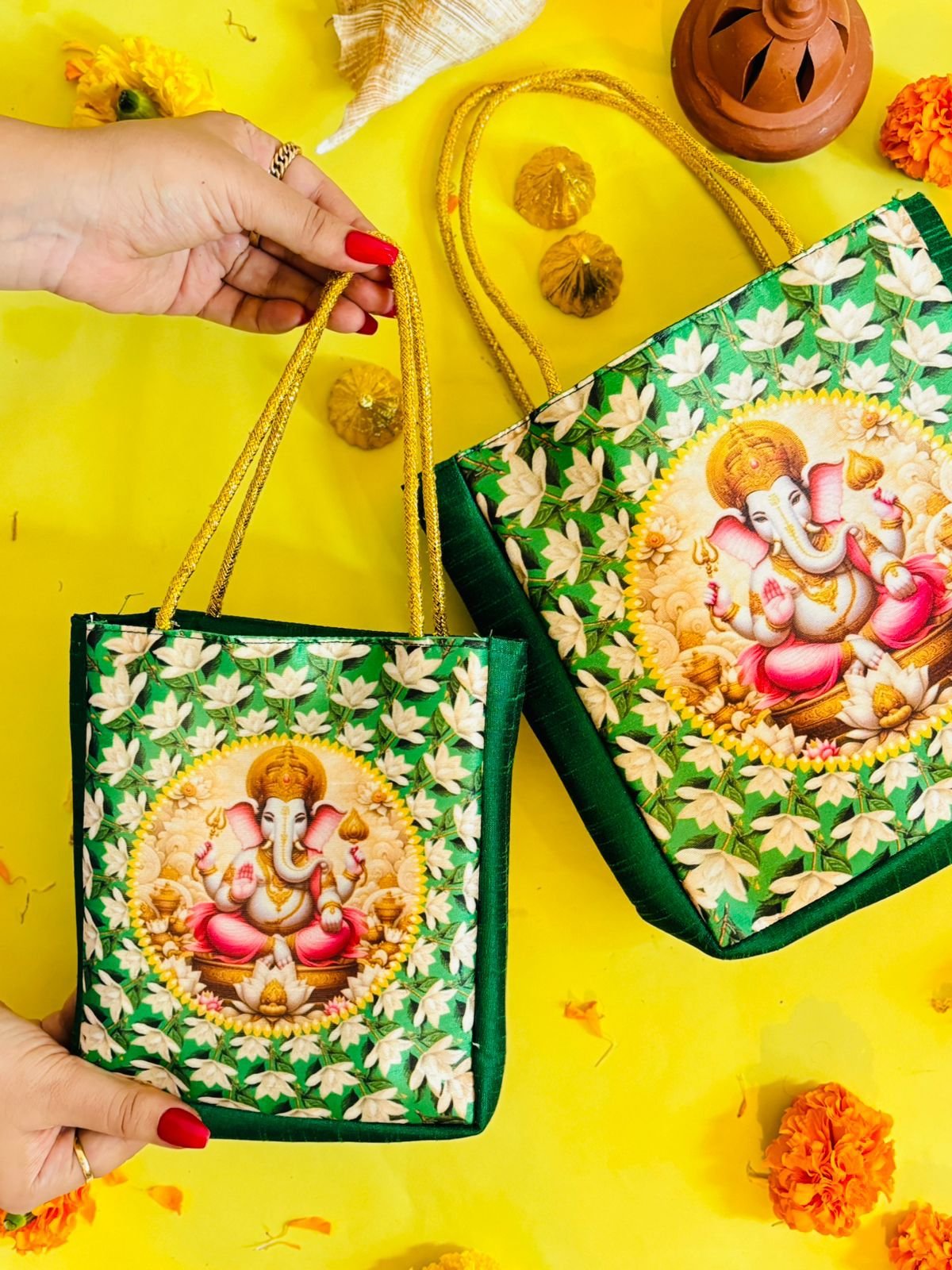 Lilly Ganesha Bags