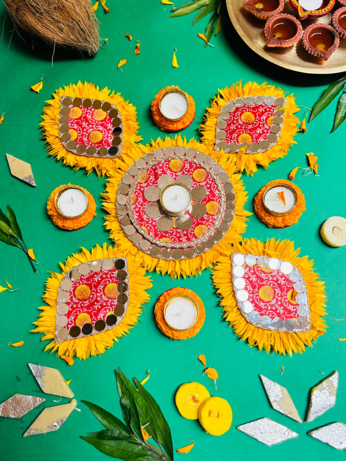Sadhana Floor Rangoli - Image 3