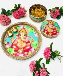 Alternative view of Gannuji Thali And Box Set