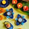 Mor Pankh Candle & Shubh Labh Set
