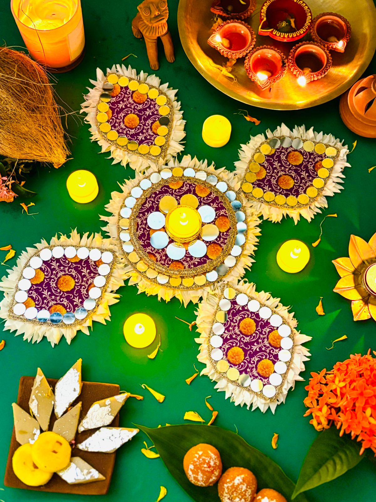 Sadhana Floor Rangoli - Image 4
