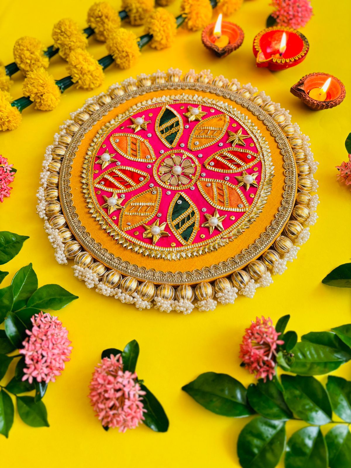Gota Rangoli Mats
