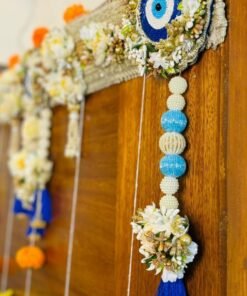 Alternative view of Floral Evil Eye Toran
