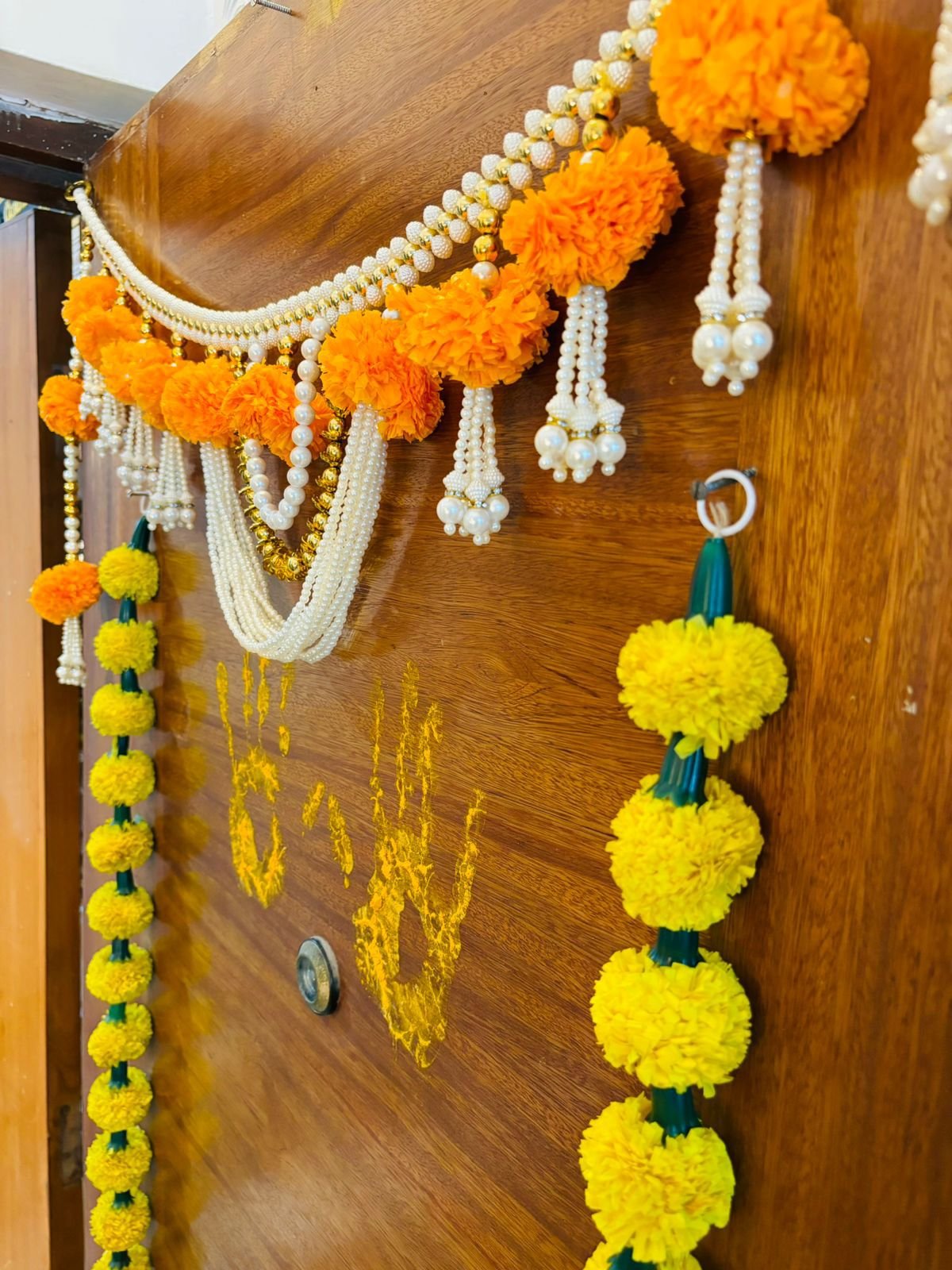 Marigold Flower Toran - Image 2
